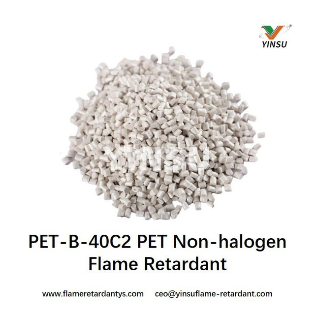 PET негагеногеновая замедляющая белая мастерская PET-B-40C2