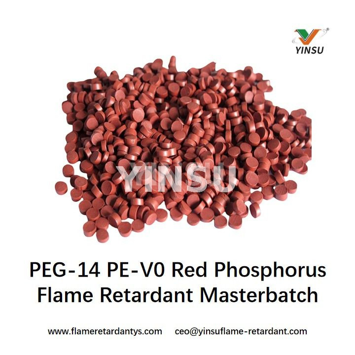 PEG-14 PE-V0 Огнестойкая маточная смесь с красным фосфором