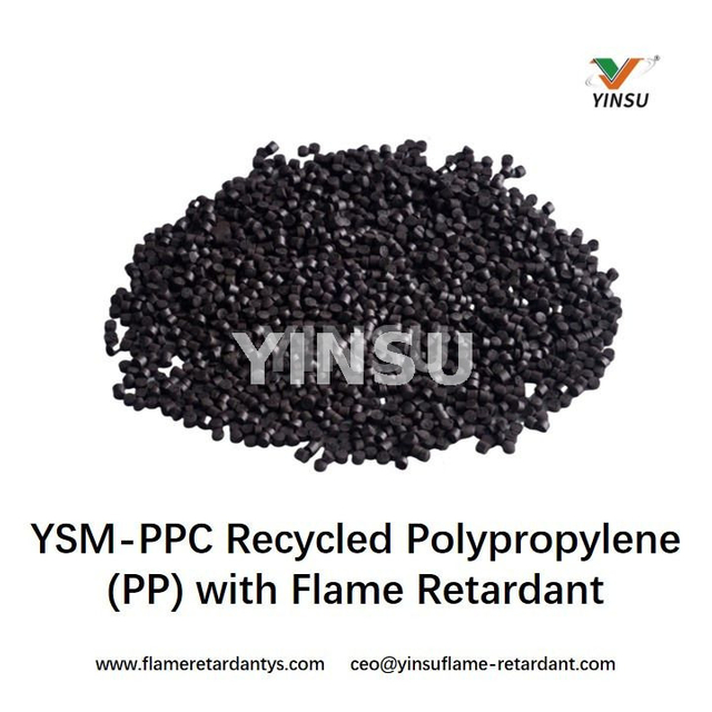 YSM-PPC Переработанный полипропилен (ПП) с огнезащитным составом