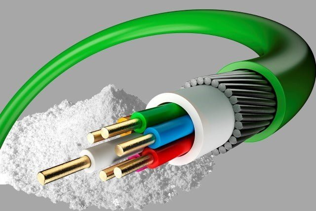 Типы антипиренов, используемых в проводах и кабелях